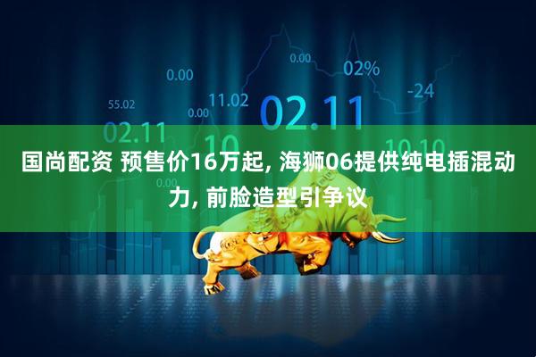 国尚配资 预售价16万起, 海狮06提供纯电插混动力, 前脸造型引争议
